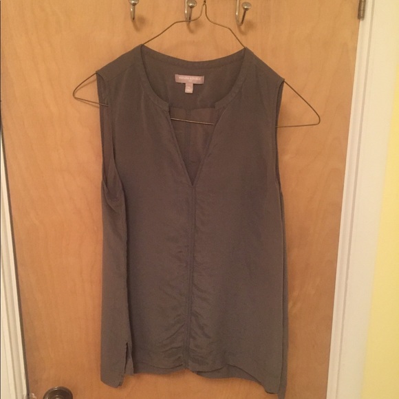 Grey Silk Banana Republic Top - Picture 1 of 2